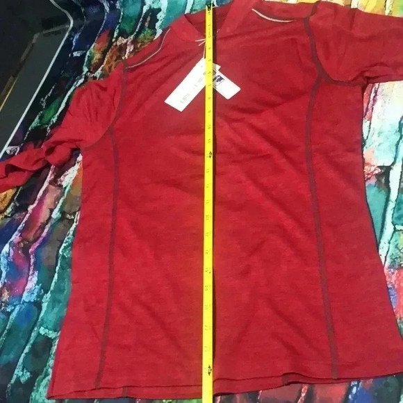 Core 365 ladies XS classic red heather top activewear - Picture 8 of 11